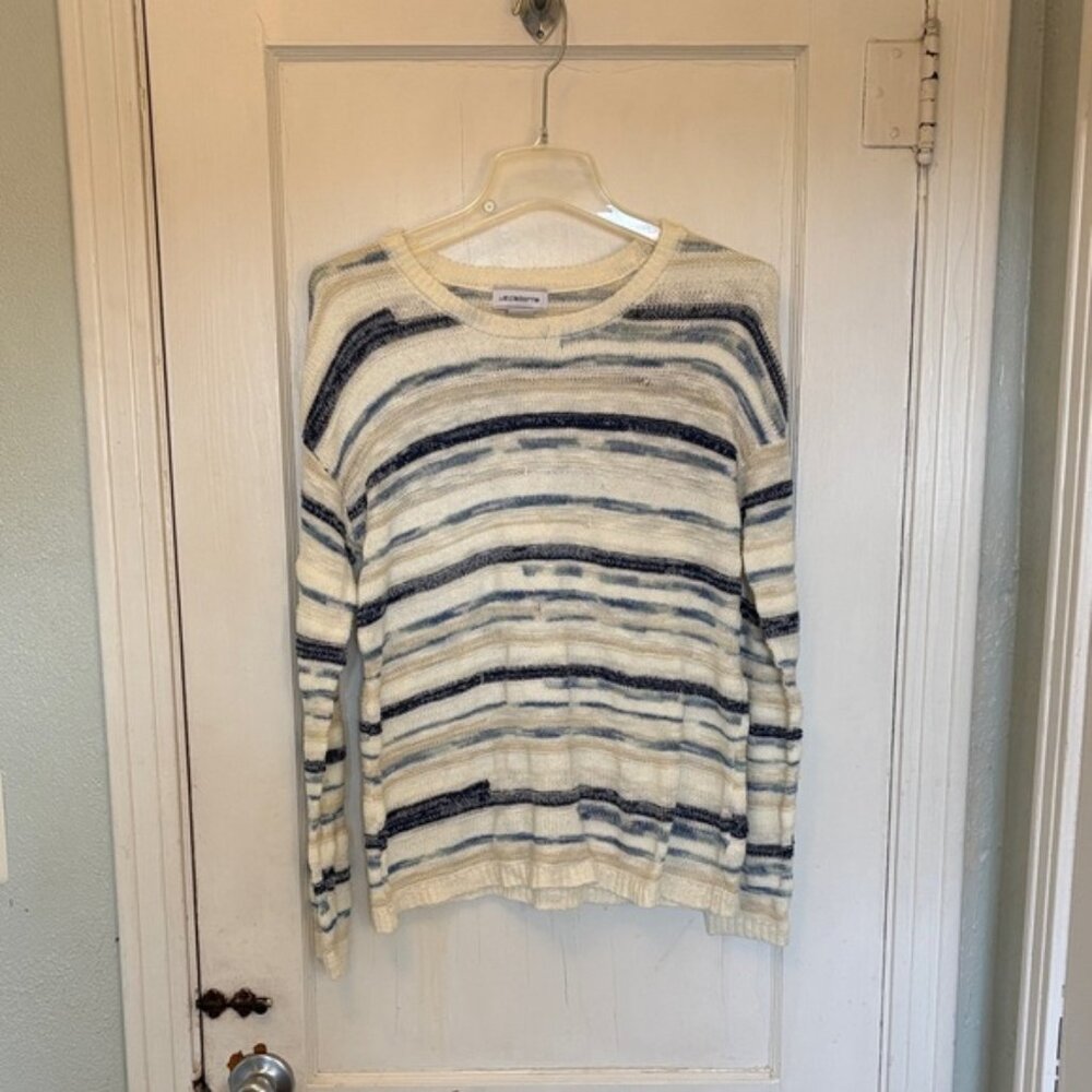 Liz Claiborne Cream Knit Sweater